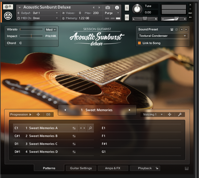Native Instruments Session Guitarist - Acoustic Sunburst Deluxe